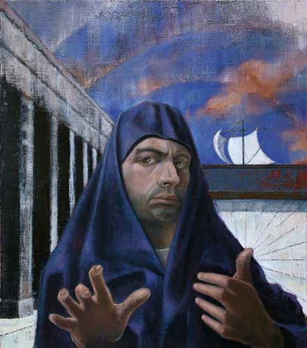 Giorgio de Chirico (1) - Painting by Michael Kunze