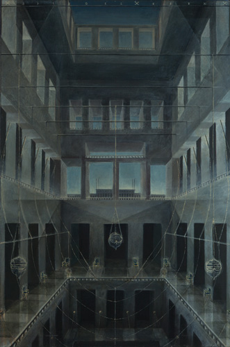 Spiegel / Kern ·  Mirror / Essence - Painting by Michael Kunze