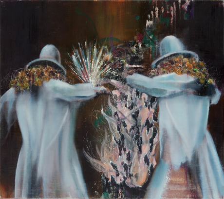   Keine Stimme ohne Chor - Painting by Michael Kunze