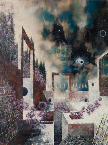 Apeiron Imperfekt - Painting by Michael Kunze