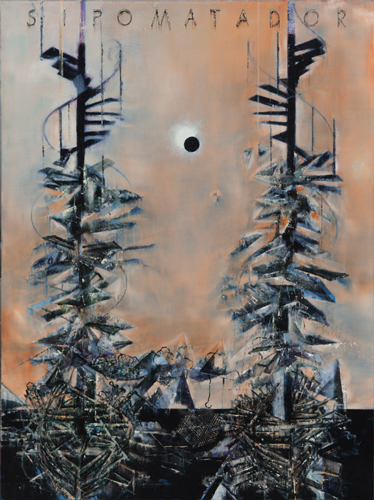 Sipo Matador - Painting by Michael Kunze
