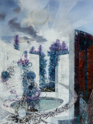 Tramontana-II - Painting by Michael Kunze
