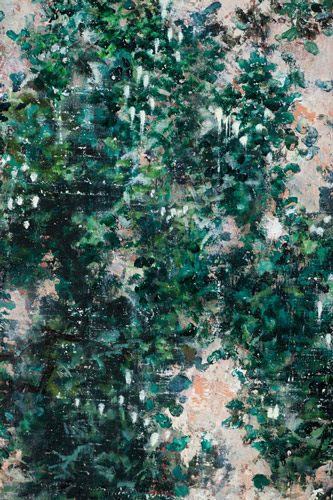 No world Next Step - Painting by Michael Kunze