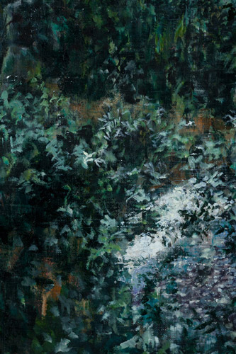 No world Next Step - Painting by Michael Kunze