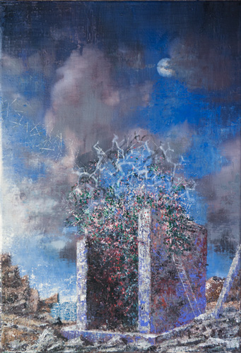 Stimme - Painting by Michael Kunze
