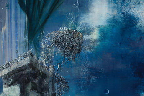 Nacht - Painting by Michael Kunze