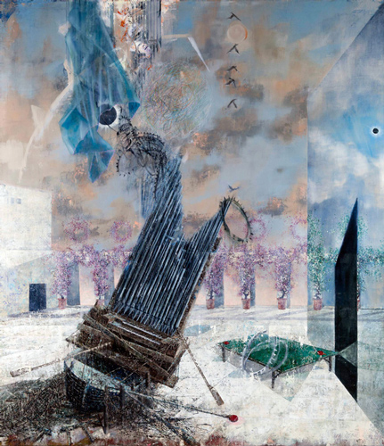 Painting by Michael Kunze