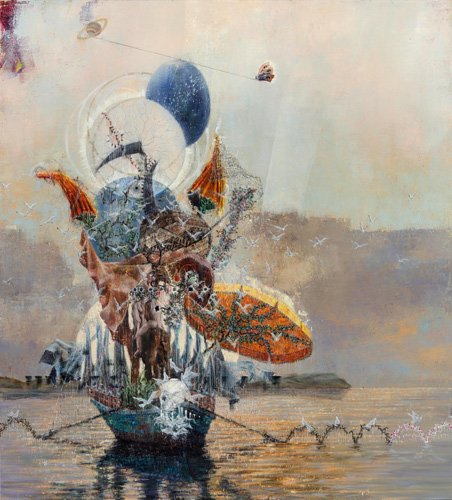 Painting by Michael Kunze
