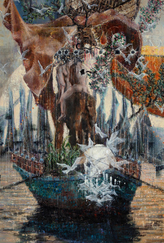 Painting by Michael Kunze