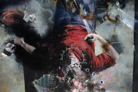 Painting by Michael Kunze