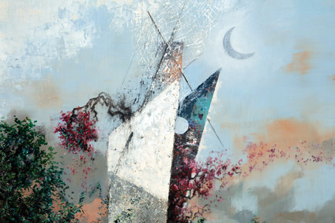 Painting by Michael Kunze