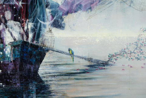 Painting by Michael Kunze