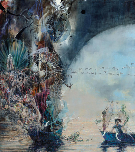 Painting by Michael Kunze