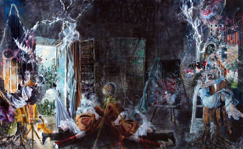 Painting by Michael Kunze