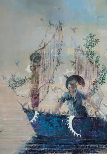 Painting by Michael Kunze