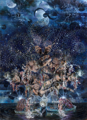 Painting by Michael Kunze