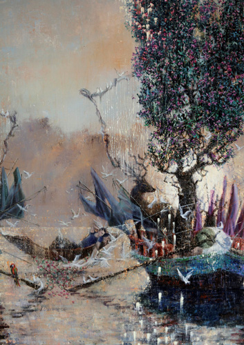 Painting by Michael Kunze