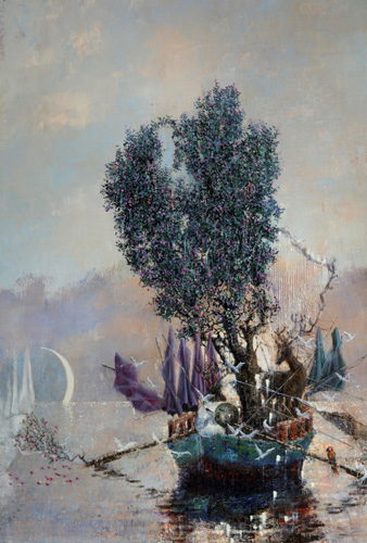 Painting by Michael Kunze