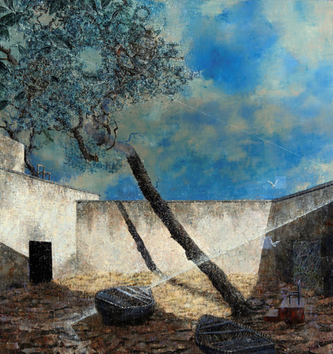 Painting by Michael Kunze
