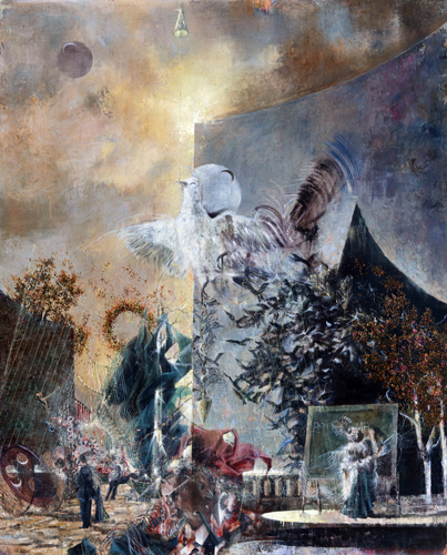 Painting by Michael Kunze