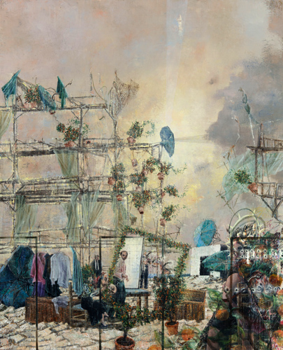 Painting by Michael Kunze