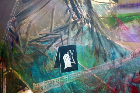 Nachmittag · 600 × 330 cm - Painting by Michael Kunze