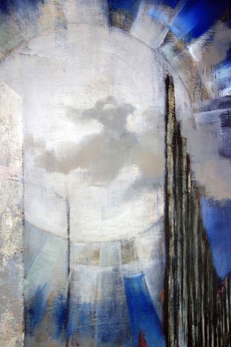 Nachmittag · 600 × 330 cm - Painting by Michael Kunze