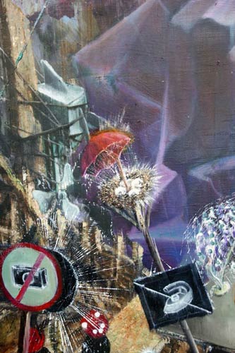 Nachmittag · 600 × 330 cm - Painting by Michael Kunze