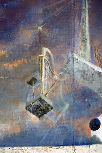 Nachmittag · 600 × 330 cm - Painting by Michael Kunze