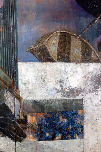 Nachmittag · 600 × 330 cm - Painting by Michael Kunze