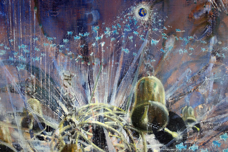 Nachmittag · 600 × 330 cm - Painting by Michael Kunze