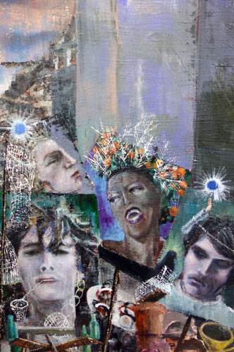 Nachmittag · 600 × 330 cm - Painting by Michael Kunze