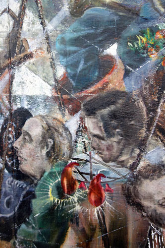 Nachmittag · 600 × 330 cm - Painting by Michael Kunze