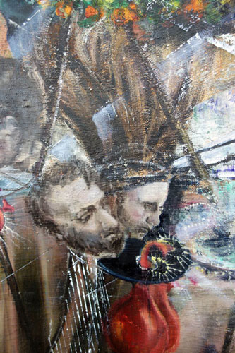Nachmittag · 600 × 330 cm - Painting by Michael Kunze