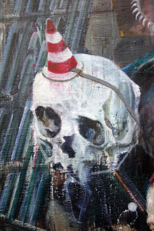 Nachmittag · 600 × 330 cm - Painting by Michael Kunze