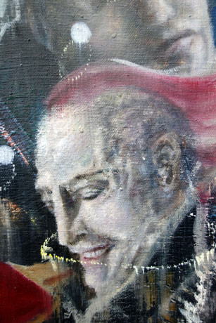 Nachmittag · 600 × 330 cm - Painting by Michael Kunze