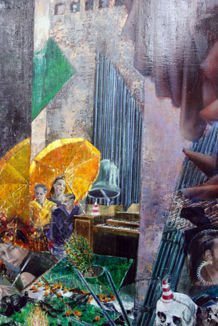 Nachmittag · 600 × 330 cm - Painting by Michael Kunze