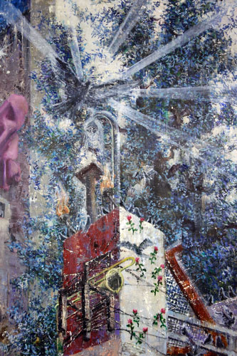 Nachmittag · 600 × 330 cm - Painting by Michael Kunze