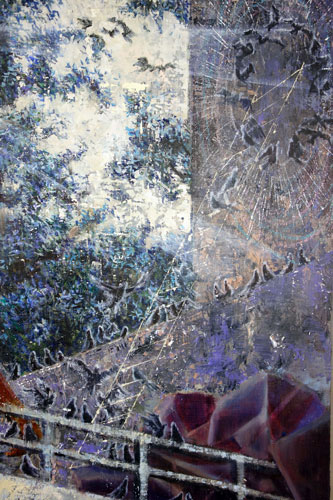 Nachmittag · 600 × 330 cm - Painting by Michael Kunze