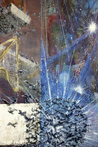 Nachmittag · 600 × 330 cm - Painting by Michael Kunze