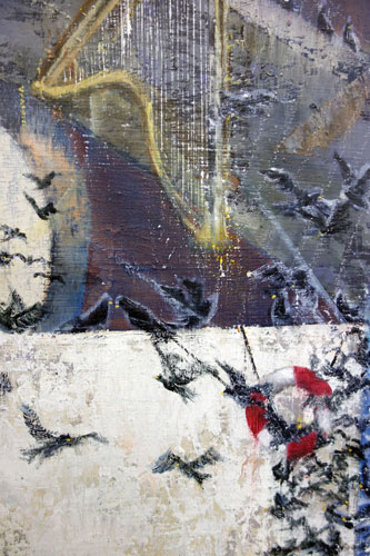 Nachmittag · 600 × 330 cm - Painting by Michael Kunze