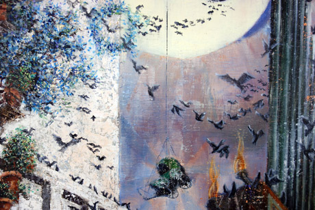 Nachmittag · 600 × 330 cm - Painting by Michael Kunze