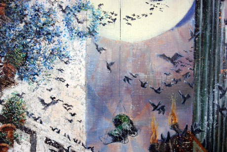 Nachmittag · 600 × 330 cm - Painting by Michael Kunze