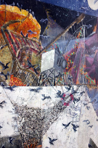 Nachmittag · 600 × 330 cm - Painting by Michael Kunze