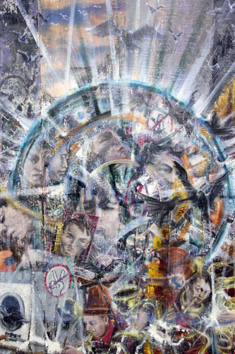 Nachmittag · 600 × 330 cm - Painting by Michael Kunze