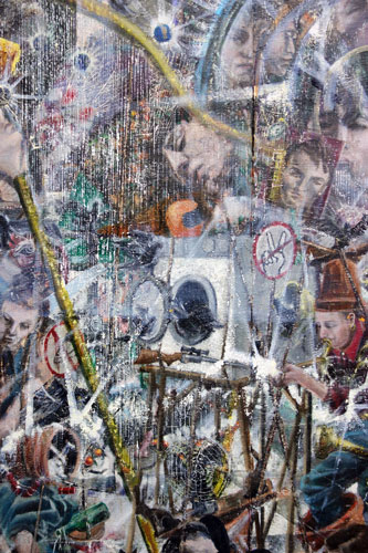 Nachmittag · 600 × 330 cm - Painting by Michael Kunze