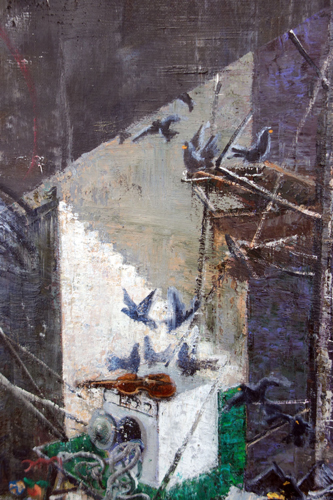 Nachmittag · 600 × 330 cm - Painting by Michael Kunze