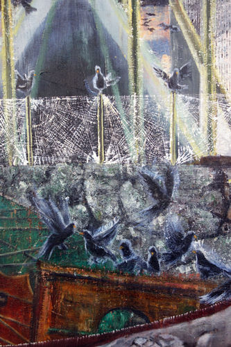 Nachmittag · 600 × 330 cm - Painting by Michael Kunze