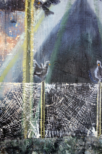 Nachmittag · 600 × 330 cm - Painting by Michael Kunze