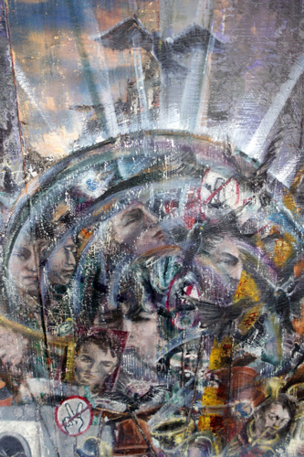 Nachmittag · 600 × 330 cm - Painting by Michael Kunze